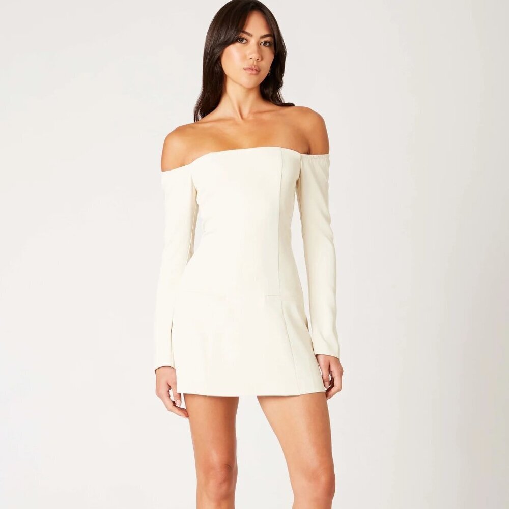 NIA NWT Moira Dress - Stone Color - Women's Size XS $88 - Minimalist Wedding